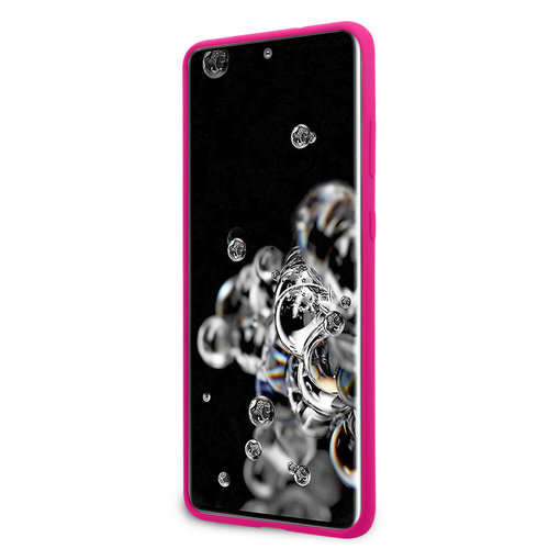 Guess Samsung Galaxy S20 Ultra Fuchsia Backcover hoesje - GUHCS69LS4GFU