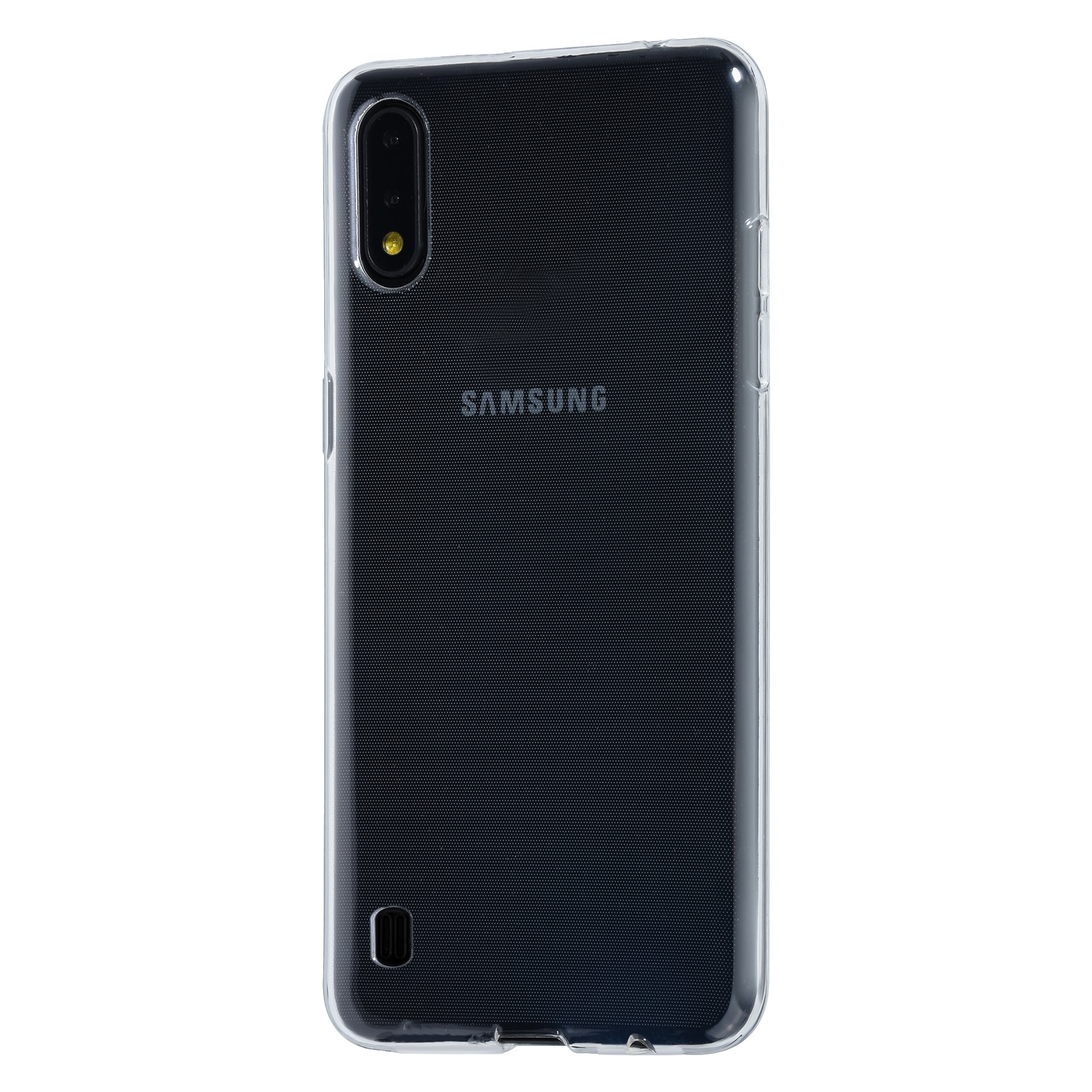 Samsung Galaxy A01 Transparant Backcover hoesje - Zachte aanraking, foto 2 van 4