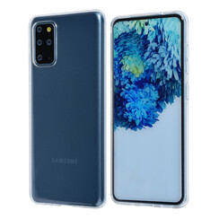 Samsung Galaxy S20 Plus Transparent Back cover coque - Doux au toucher