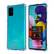 Samsung Galaxy A51 Transparant Backcover hoesje - Anti schok Samsung Galaxy A51 Transparant Backcover hoesje - Anti schok