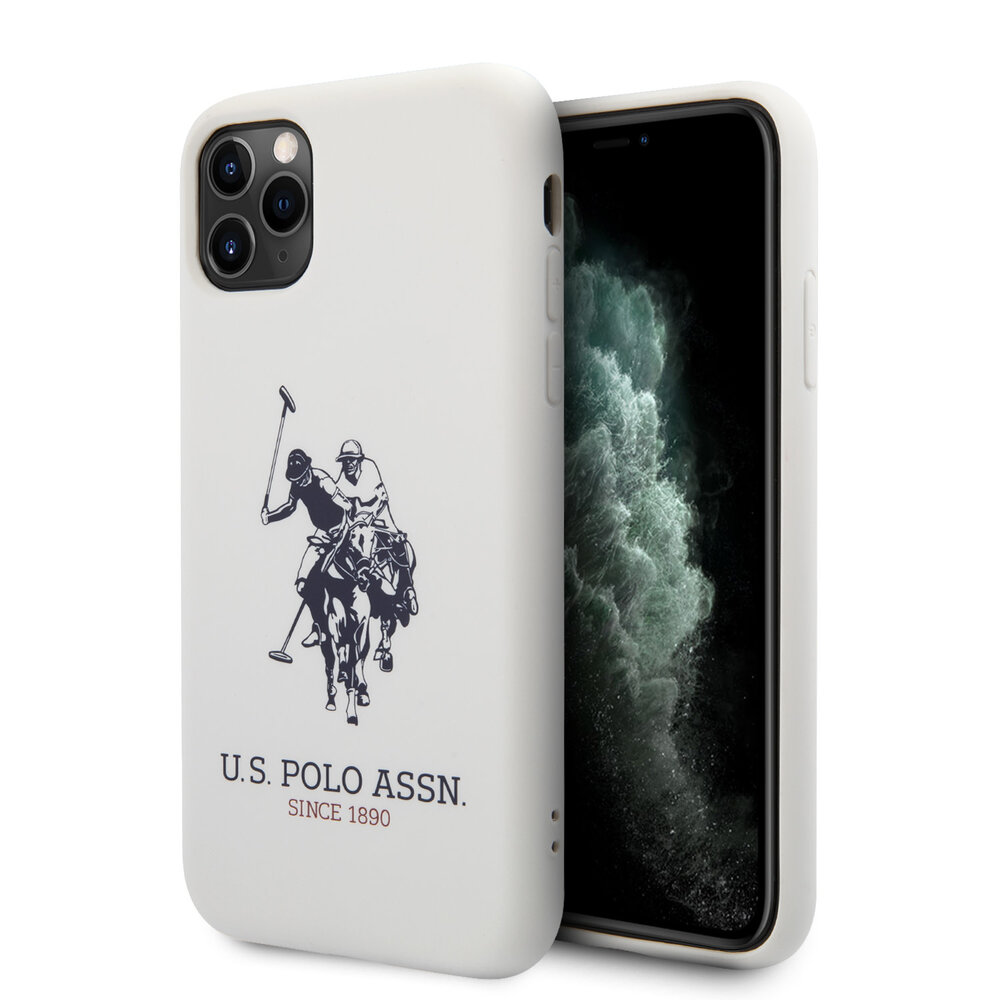US Polo Apple iPhone 11 Pro Weiß Back-Cover hul - Großes Pferd