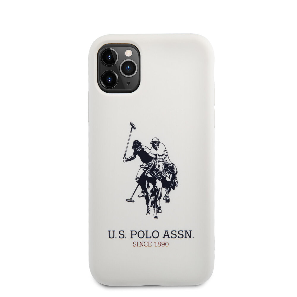US Polo Apple iPhone 11 Pro blanc Back cover coque - Grand cheval
