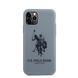 US Polo Apple iPhone 11 Pro Blauw Backcover hoesje - Groot paard US Polo Apple iPhone 11 Pro Blauw Backcover hoesje - Groot paard