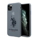 US Polo Apple iPhone 11 Pro Max Bleu Back cover coque - Grand cheval US Polo Apple iPhone 11 Pro Max Bleu Back cover coque - Grand cheval