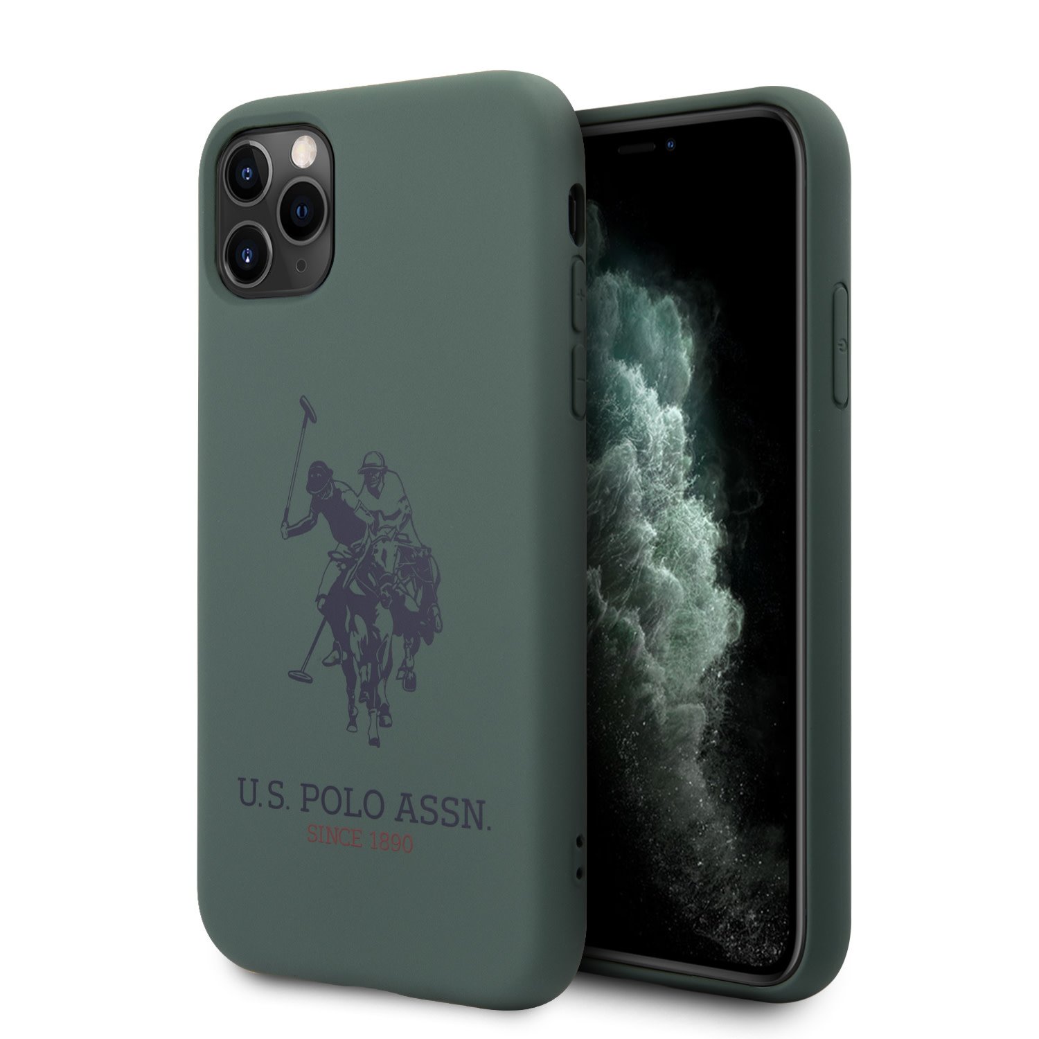 Huis het doel Meetbaar US Polo Apple iPhone 11 Pro Groen Backcover hoesje - Groot paard - NT  Mobiel Accessoires - Nederland