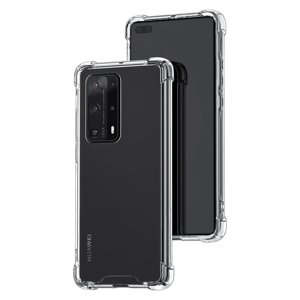 Huawei Huawei P40 Pro plus Transparant Backcover hoesje - silicone Huawei Huawei P40 Pro plus Transparant Backcover hoesje - silicone
