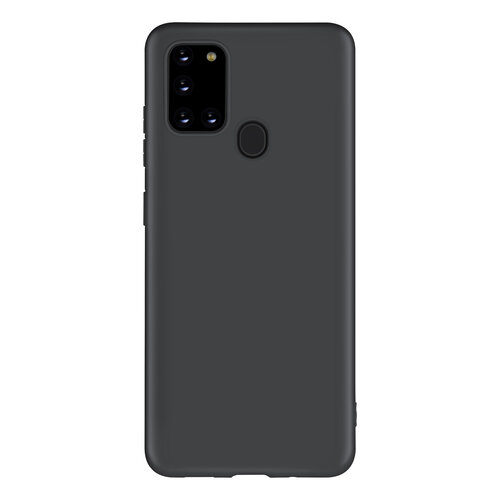 Samsung Galaxy A21S zwart Backcover hoesje - silicone
