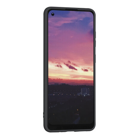 Samsung Galaxy A21S Black Back cover case - Silicone