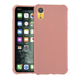 Apple iPhone X-Xs Roze Backcover hoesje - silicone