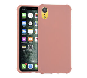 Apple iPhone X/Xs Rose Back cover coque - Silicone