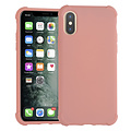 Apple iPhone Xs Max Rose Back cover coque - Silicone