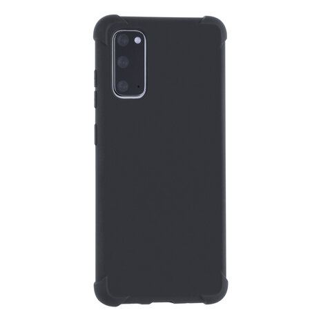 Samsung Galaxy S20 zwart Backcover hoesje - silicone