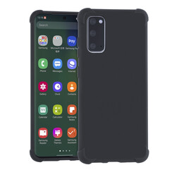 Samsung Galaxy S20 Schwarz Back-Cover hul - Silikon