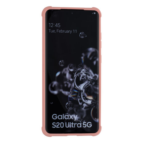 Samsung Galaxy S20 Ultra Rose Back cover coque - Silicone Samsung Galaxy S20 Ultra Rose Back cover coque - Silicone