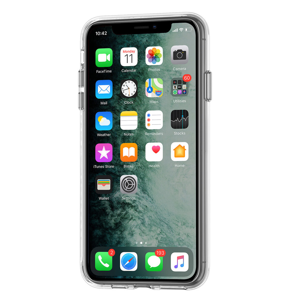 Apple iPhone 11 Pro Max Transparant Backcover hoesje - silicone Apple iPhone 11 Pro Max Transparant Backcover hoesje - silicone