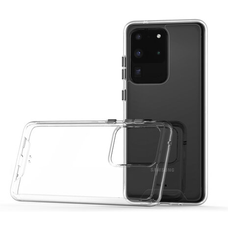 Samsung Galaxy S20 Ultra Transparent Back cover case - Silicone Samsung Galaxy S20 Ultra Transparent Back cover case - Silicone