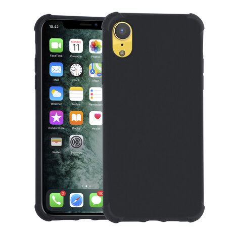 Apple iPhone X/Xs Noir Back cover coque - Silicone