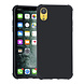 Apple iPhone X-Xs Backcover hoesje - silicone - Zwart Apple iPhone X-Xs Backcover hoesje - silicone - Zwart