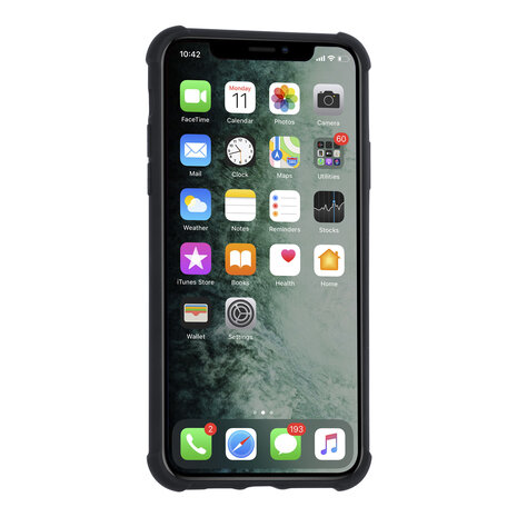 Apple iPhone X/Xs Black Back cover case - Silicone