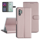 Samsung Galaxy Note 10 Plus Rose Gold Book type case - Card holder