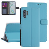 Samsung hoesje voor Galaxy Note 10 Plus - LichtBlauw - Book Case - Kaarthouder (N975F)