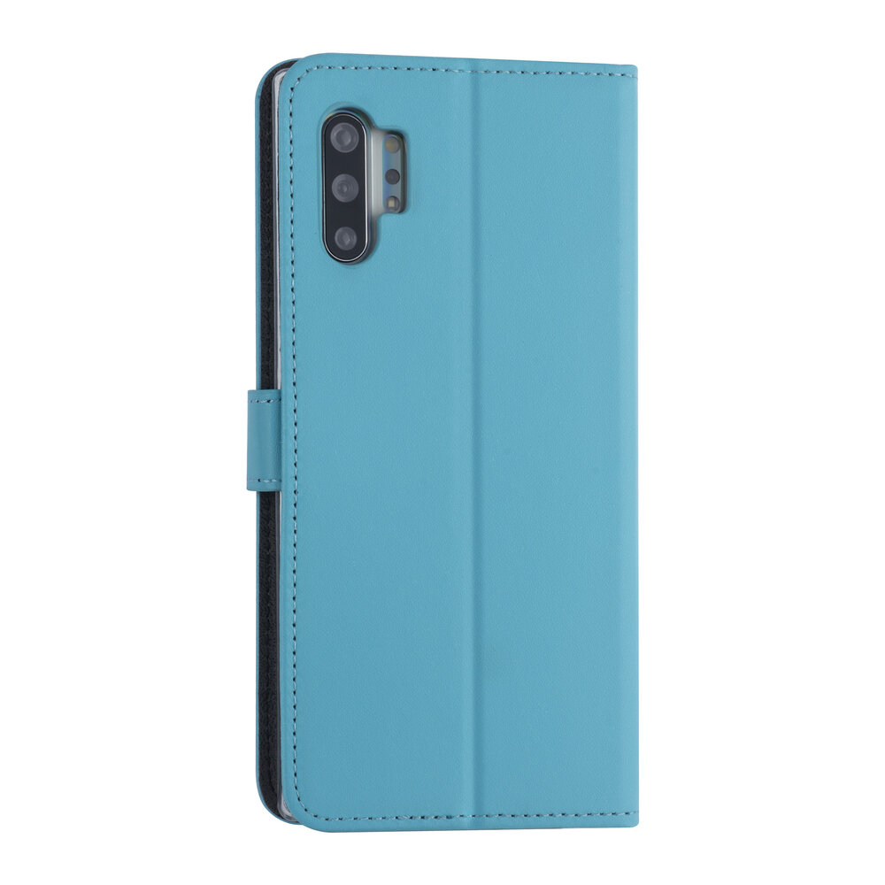Samsung Galaxy Note 10 Plus Light blue Book type case - Card holder Samsung Galaxy Note 10 Plus Light blue Book type case - Card holder