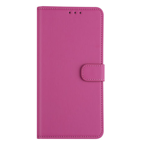 Samsung hoesje voor Galaxy Note 10 Plus - Felroze - Book Case - Kaarthouder (N975F) Samsung hoesje voor Galaxy Note 10 Plus - Felroze - Book Case - Kaarthouder (N975F)