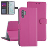 Samsung Galaxy Note 10 Plus Hot Pink Book-Case hul - Kartenhalter