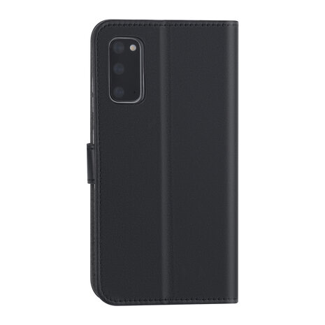 Samsung hoesje voor Galaxy S20 - Zwart - Book Case - Kaarthouder Samsung hoesje voor Galaxy S20 - Zwart - Book Case - Kaarthouder