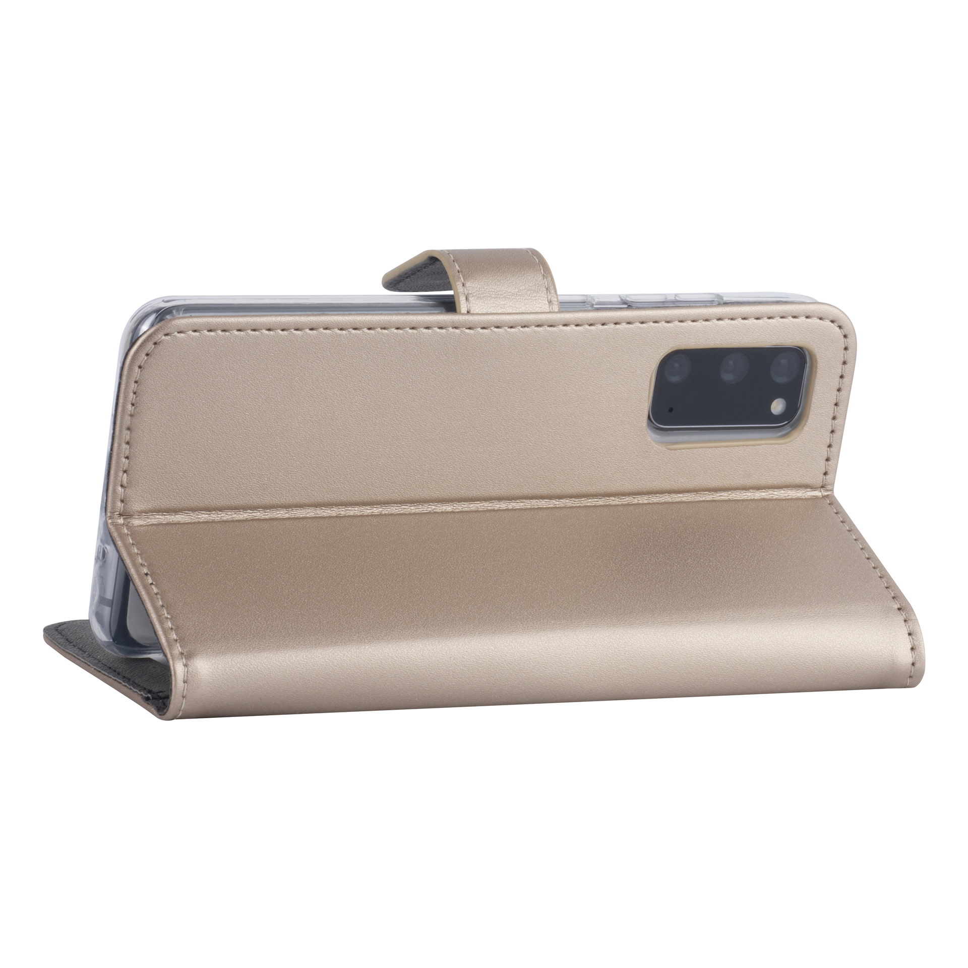 Samsung hoesje voor Galaxy S20 - Goud - Book Case - Kaarthouder, foto 4 van 6