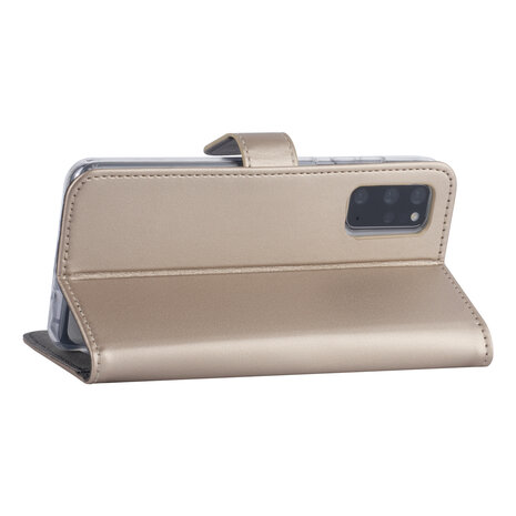 Samsung Galaxy S20 Plus Book Case hoesje - Goud - Kaarthouder Samsung Galaxy S20 Plus Book Case hoesje - Goud - Kaarthouder
