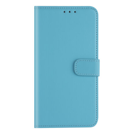 Samsung Galaxy S20 Plus Book Case hoesje - lichtblauw - Kaarthouder Samsung Galaxy S20 Plus Book Case hoesje - lichtblauw - Kaarthouder