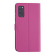 Samsung Galaxy S20 Plus Hot pink Book type case - Card holder Samsung Galaxy S20 Plus Hot pink Book type case - Card holder