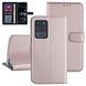 Samsung Galaxy S20 Ultra Rose Gold Book type case - Card holder Samsung Galaxy S20 Ultra Rose Gold Book type case - Card holder