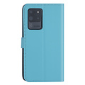 Samsung Galaxy S20 Ultra Bleu clair Book type housse - Titulaire de la carte