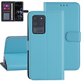 Samsung Galaxy S20 Ultra Bleu clair Book type housse - Titulaire de la carte