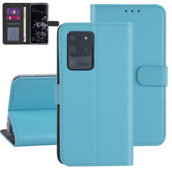 Samsung Galaxy S20 Ultra Hellblau Book-Case hul - Kartenhalter