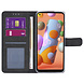 Samsung Galaxy A11 Noir Book type housse - Titulaire de la carte Samsung Galaxy A11 Noir Book type housse - Titulaire de la carte