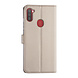 Samsung Galaxy A11 Gold Book type case - Card holder Samsung Galaxy A11 Gold Book type case - Card holder