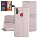 Samsung hoesje voor Galaxy A11 - Rose Gold - Book Case - Kaarthouder (A115F) Samsung hoesje voor Galaxy A11 - Rose Gold - Book Case - Kaarthouder (A115F)