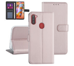 Samsung Galaxy A11 Or rose Book type housse - Titulaire de la carte Samsung Galaxy A11 Or rose Book type housse - Titulaire de la carte