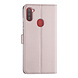 Samsung Galaxy A11 Rose Gold Book type case - Card holder Samsung Galaxy A11 Rose Gold Book type case - Card holder