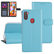 Samsung hoesje voor Galaxy A11 - LichtBlauw - Book Case - Kaarthouder (A115F) Samsung hoesje voor Galaxy A11 - LichtBlauw - Book Case - Kaarthouder (A115F)
