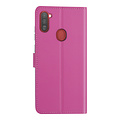Samsung Galaxy A11 Hot pink Book type case - Card holder