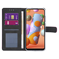 Samsung Galaxy A11 Hot pink Book type case - Card holder