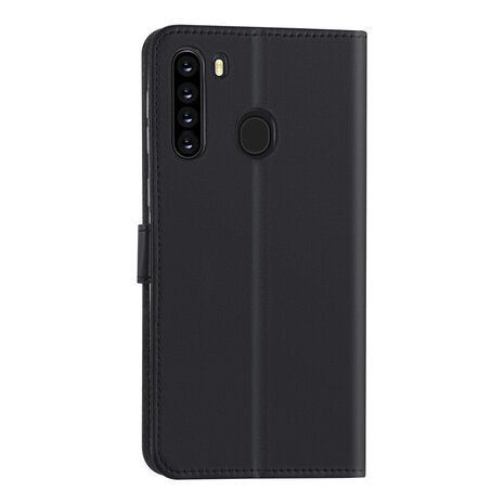 Samsung Galaxy A21 Noir Book type housse - Titulaire de la carte Samsung Galaxy A21 Noir Book type housse - Titulaire de la carte