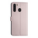 Samsung Galaxy A21 Rose Gold Book type case - Card holder Samsung Galaxy A21 Rose Gold Book type case - Card holder