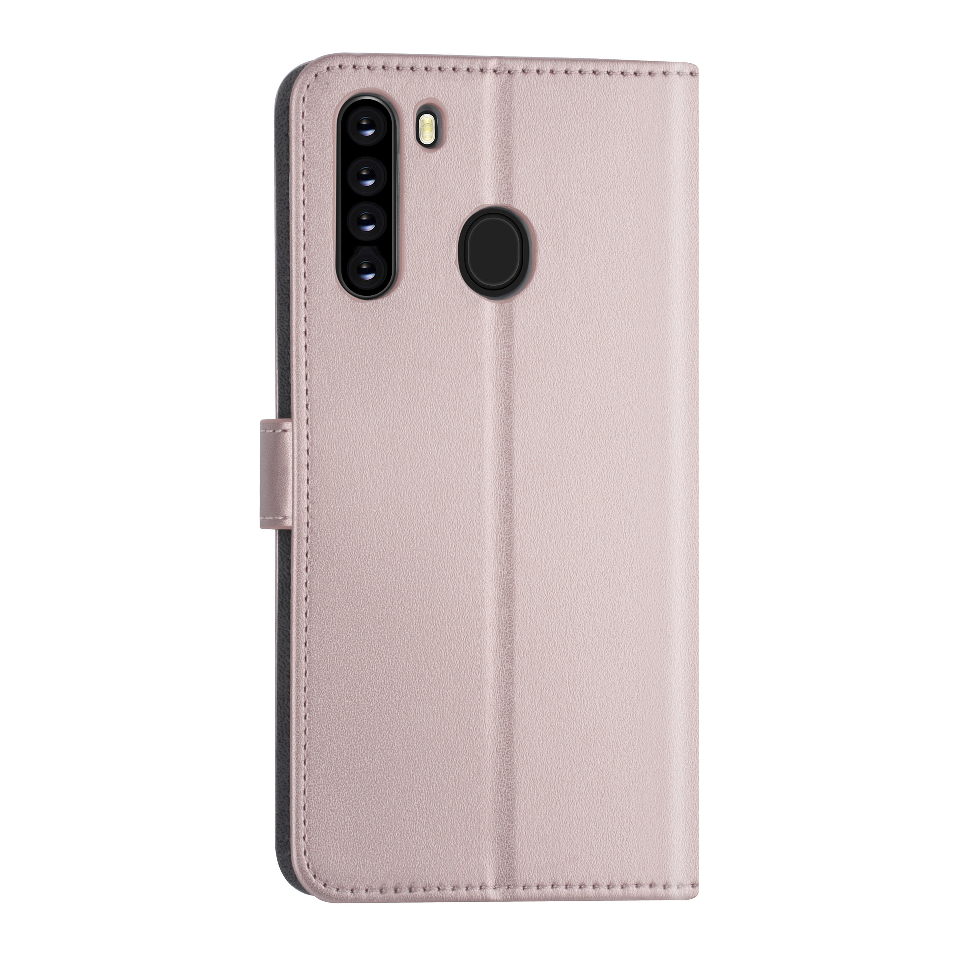 Samsung hoesje voor Galaxy A21 - Rose Gold - Book Case - Kaarthouder (A205F), foto 2 van 6