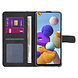 Samsung Galaxy A21S Rose Gold Book type case - Card holder Samsung Galaxy A21S Rose Gold Book type case - Card holder