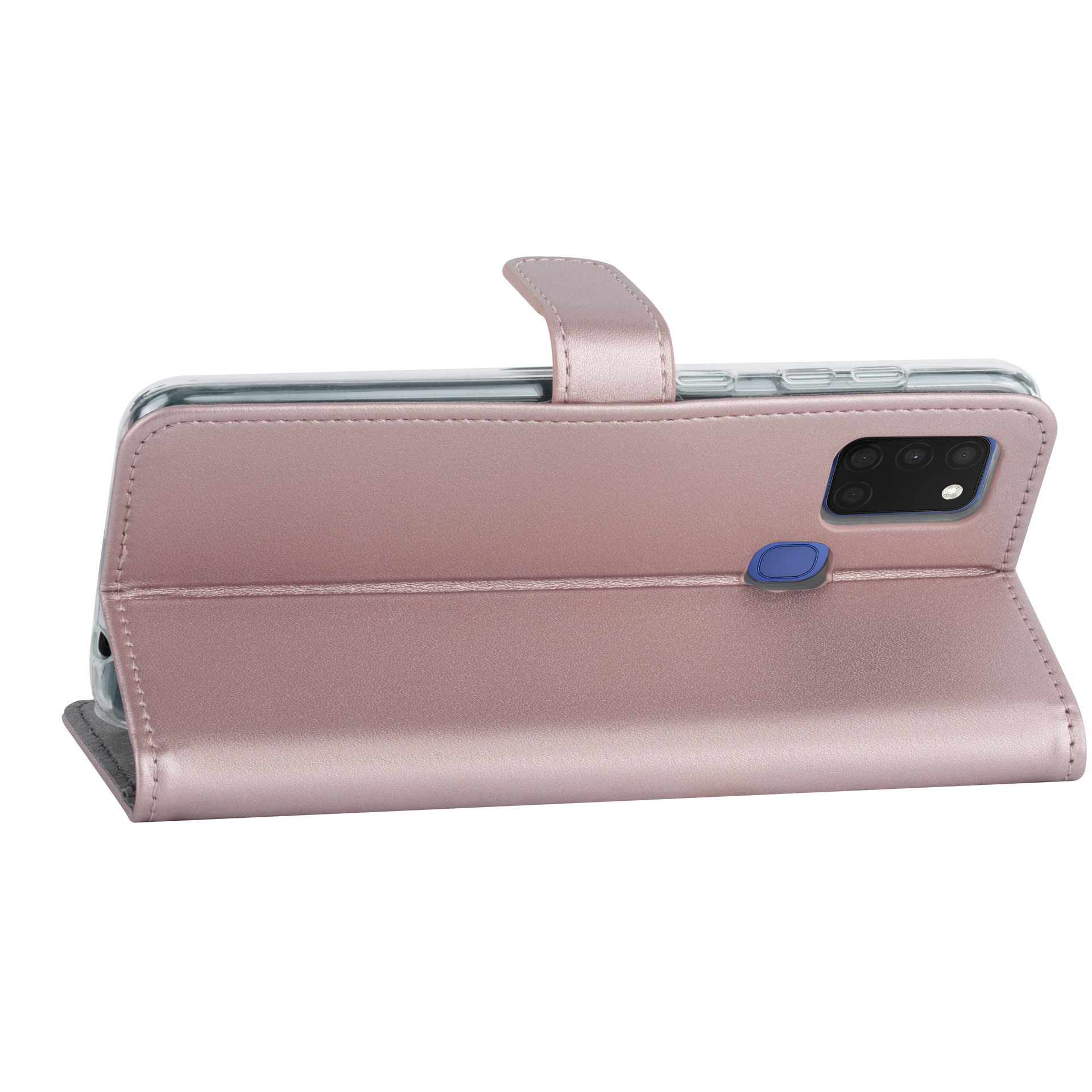 Samsung hoesje voor Galaxy A21S - Rose Gold - Book Case - Kaarthouder (A217F), foto 4 van 6